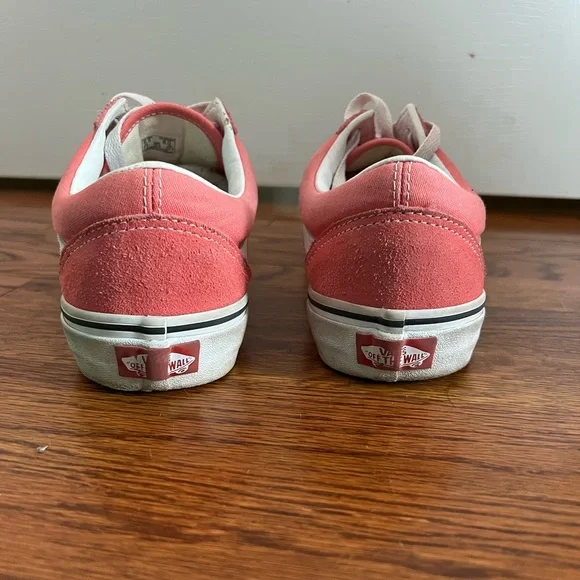 Pink vans size 8w/ 6.5m - Picture 4 of 6